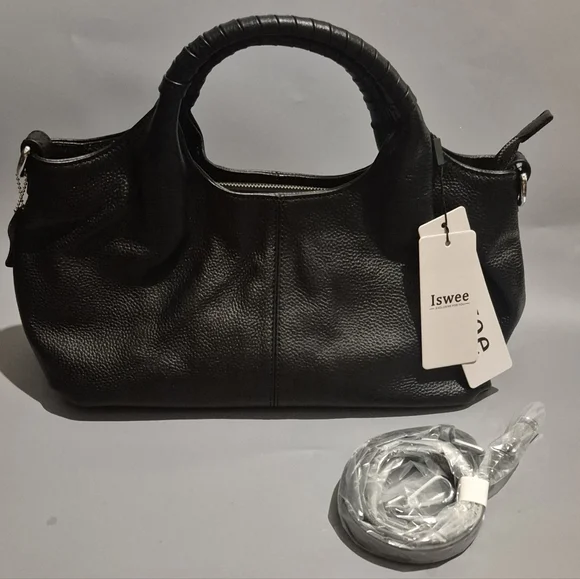 Iswee Leather handbag crossbody - Picture 5 of 10